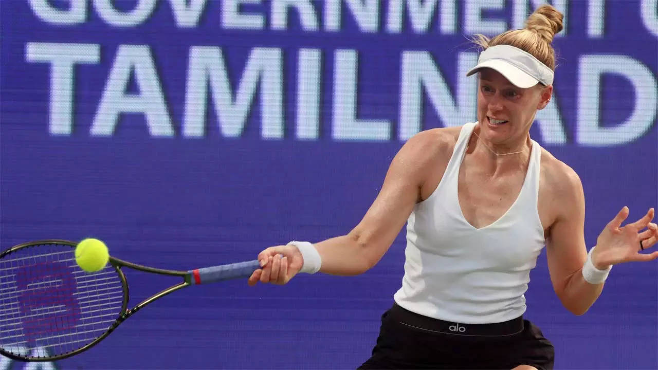 Alison Riske-Amritraj, white tank top, visor, HD Desktop Wallpaper
