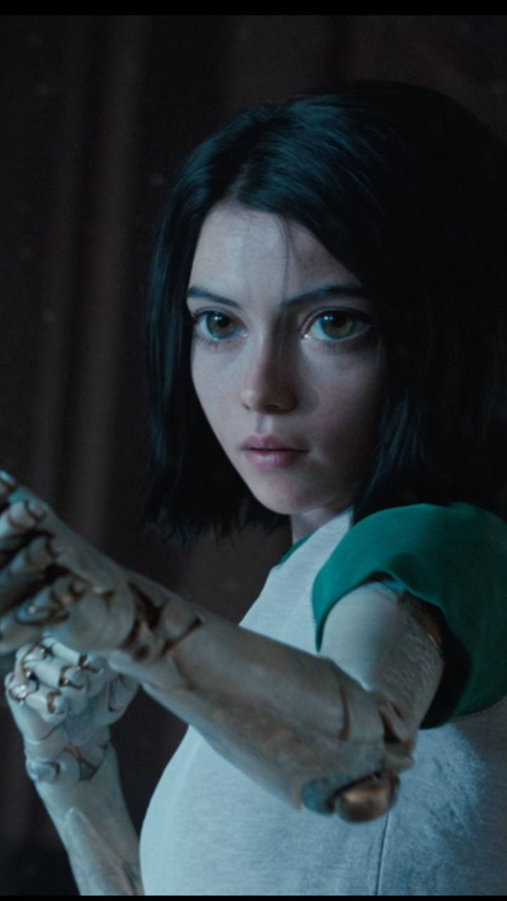 Alita, cyborg, robotic arms, HD Phone Wallpaper