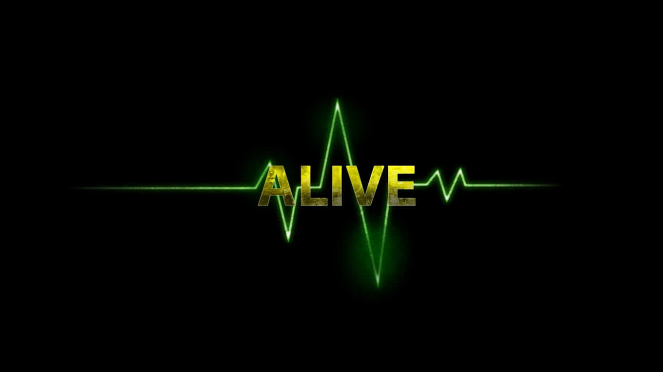 Alive, green, gold, HD Desktop Wallpaper