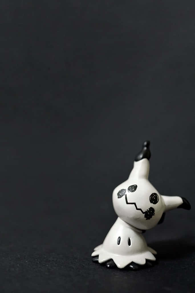 Pokemon, ghost figurine, black eyes, SD Phone Wallpaper