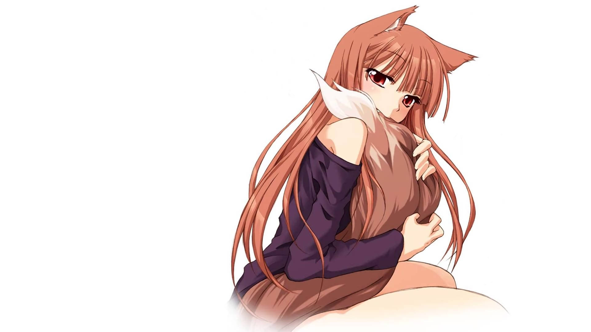 1920 x 1080, anime, holo white, Full HD Desktop Wallpaper