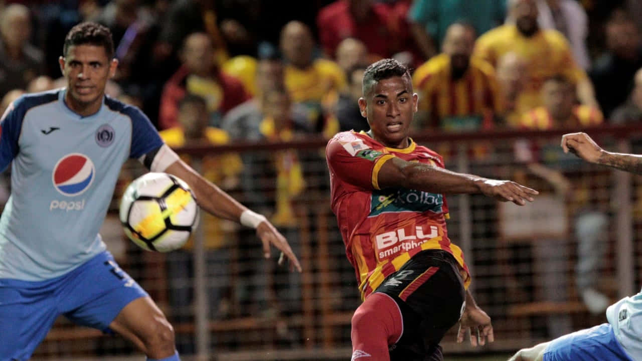 Allan Cruz, red and yellow jersey, blue jersey, HD Desktop Wallpaper