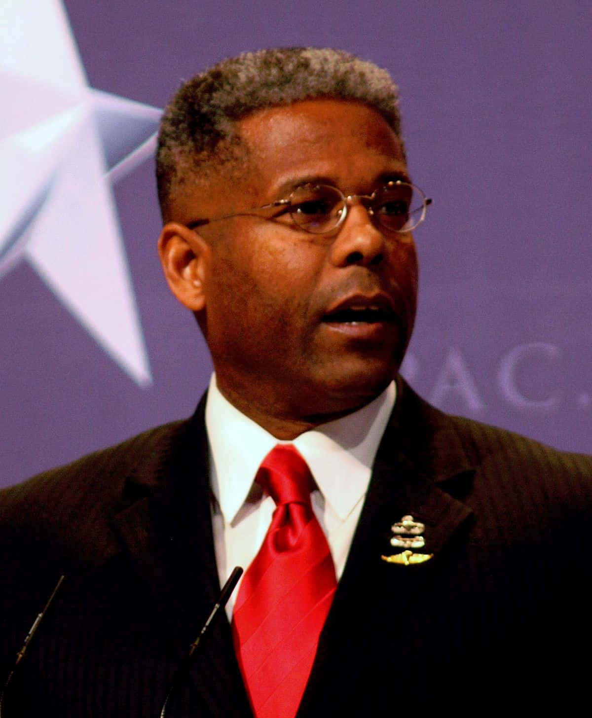 Allen West, dark suit, red tie, HD Phone Wallpaper
