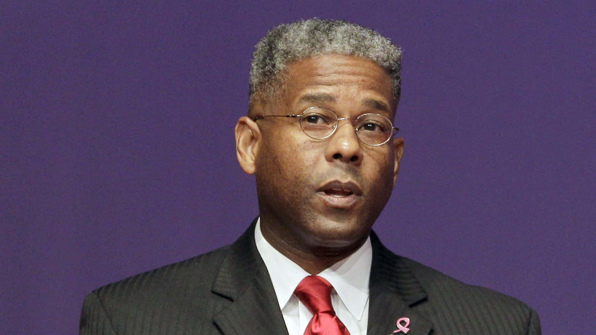 Allen West, gray hair, glasses, Full HD Desktop Wallpaper