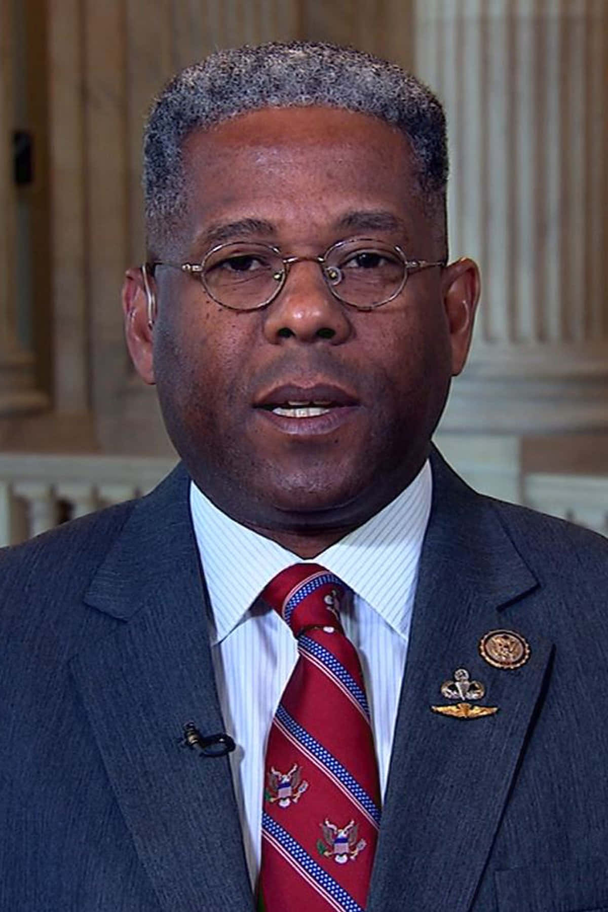 Allen West, dark suit, red tie, HD Phone Wallpaper