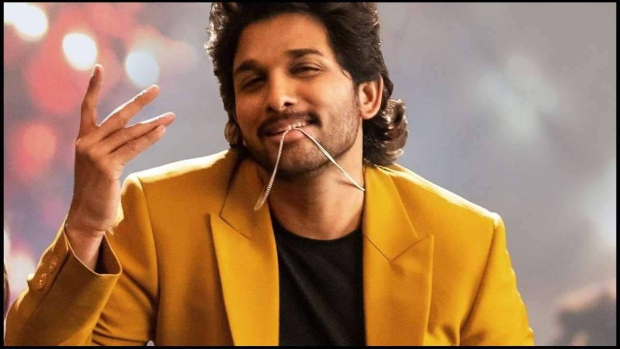 Allu Arjun, bright yellow blazer, thin wire, HD Desktop Wallpaper