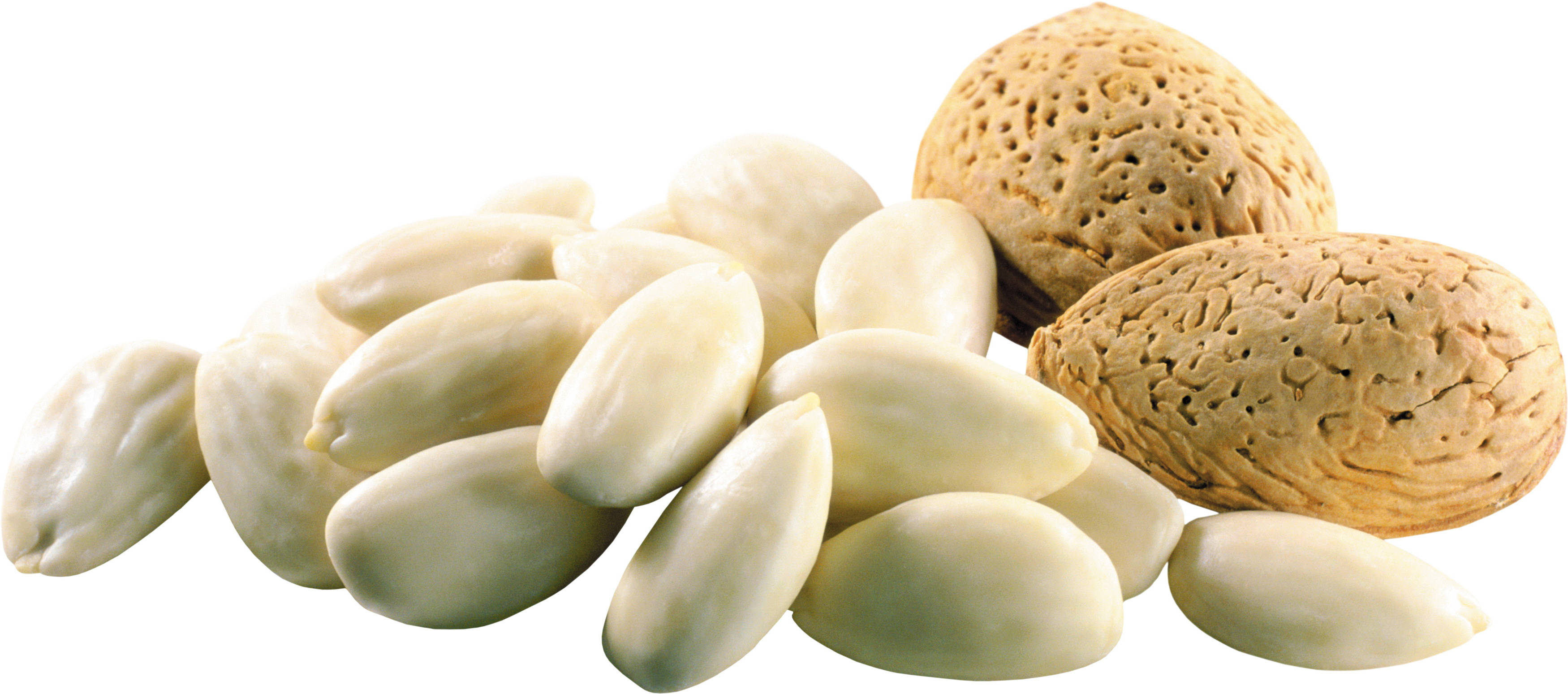 pearly white, blanched almonds, white almonds, 2K Desktop Wallpaper