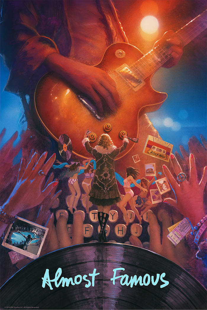 Almost Famous, guitarist, spotlight, SD Phone Wallpaper
