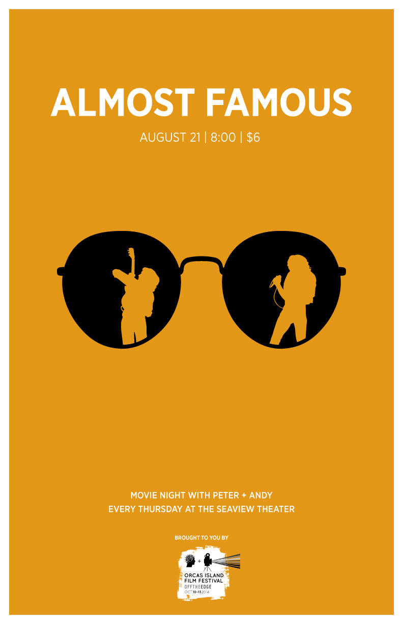 Almost Famous, sunglasses frames, silhouettes of musicians, SD Phone Wallpaper