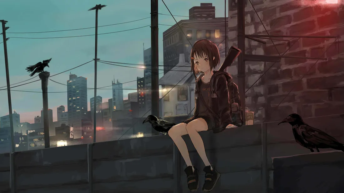 Alone Sad Anime