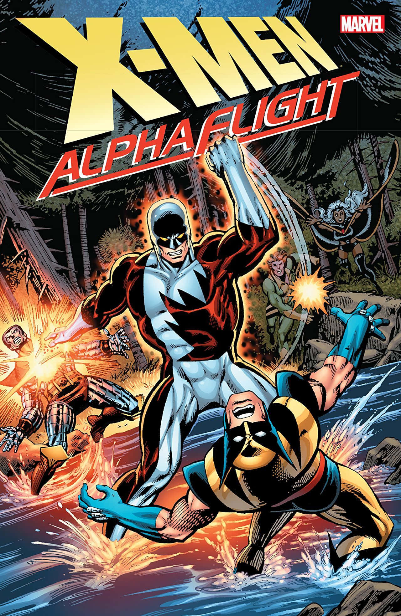Alpha Flight, X-Men, comic book cover, Full HD Phone Wallpaper