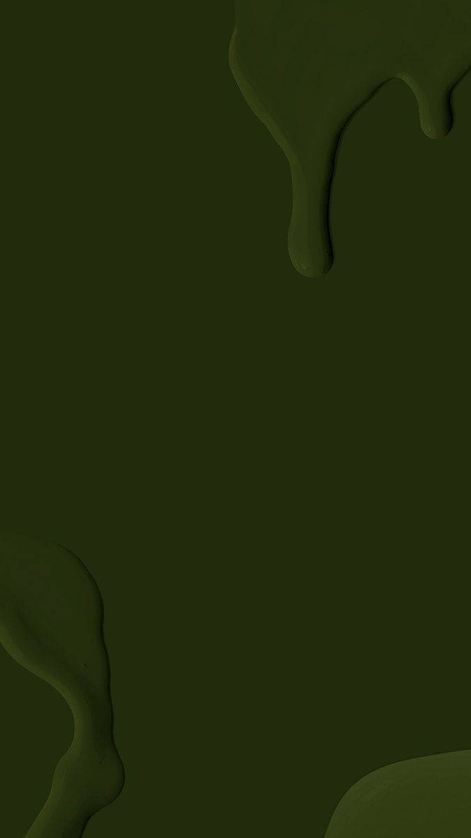 dark hijau, 3d paint, olive green, SD Phone Wallpaper