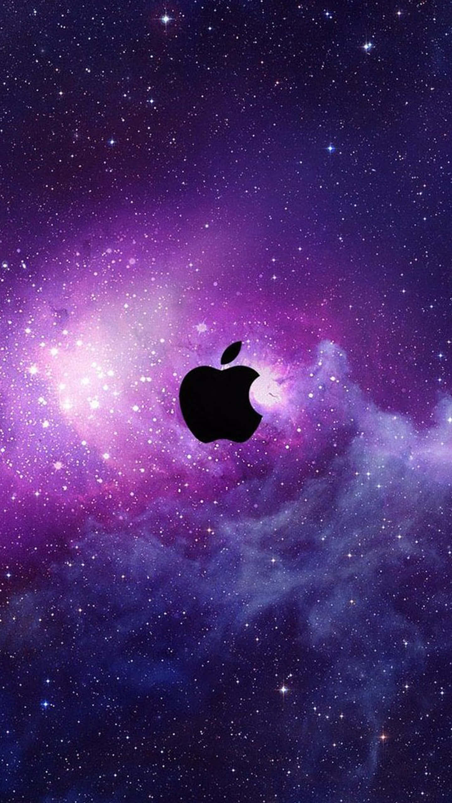 Purple Galaxy, Apple, HD iPhone, 2K Phone Wallpaper