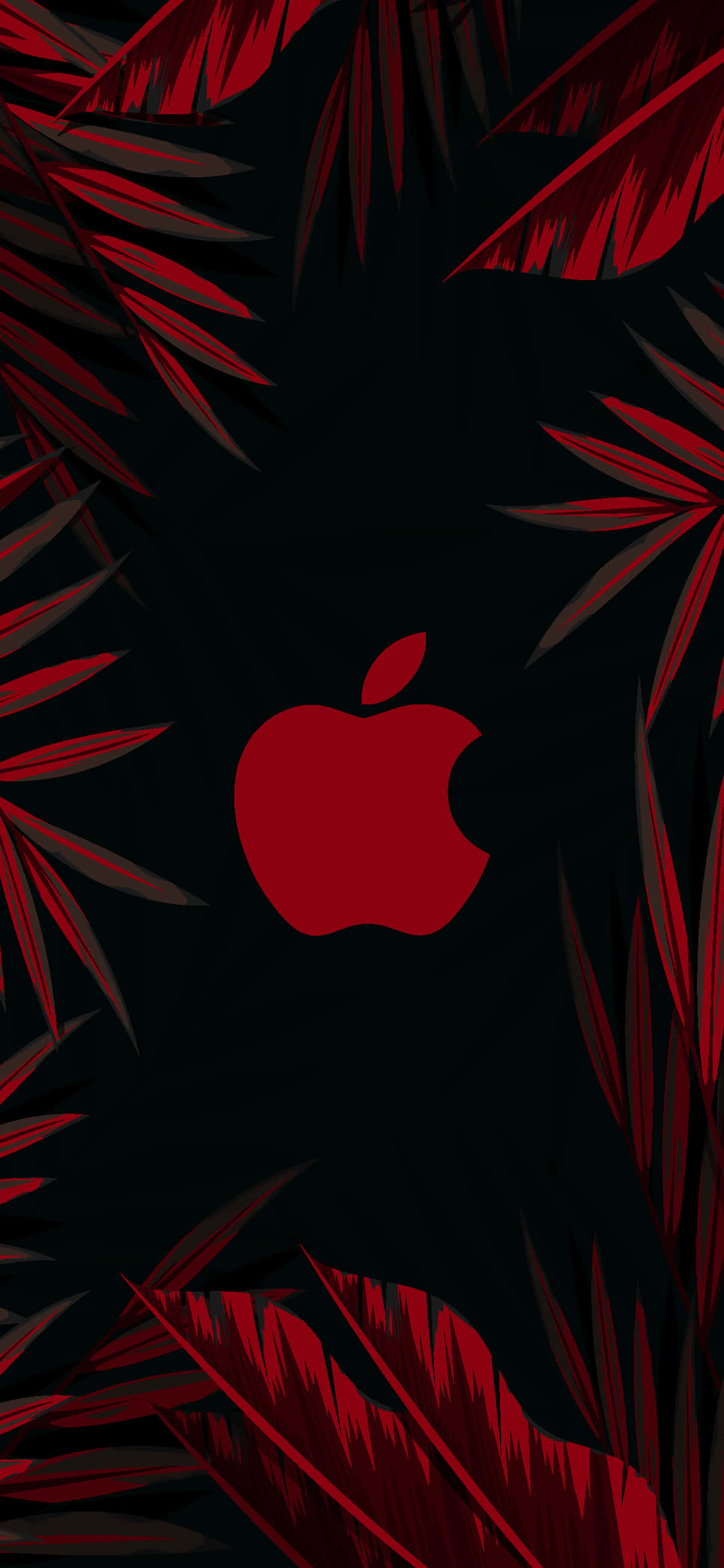 Red Logo, Apple, HD iPhone, 2K Phone Wallpaper