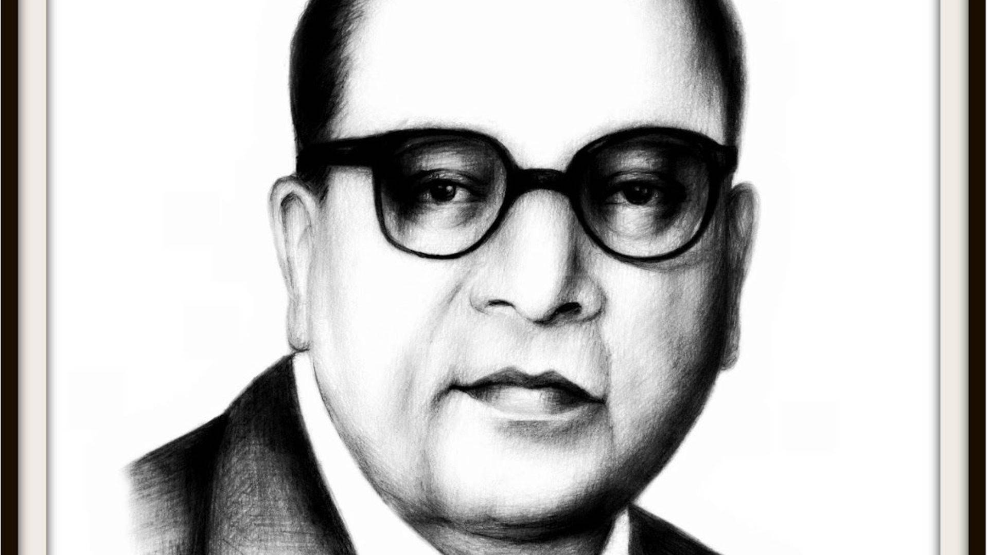 black and white, pencil sketch, man, Full HD Desktop Wallpaper