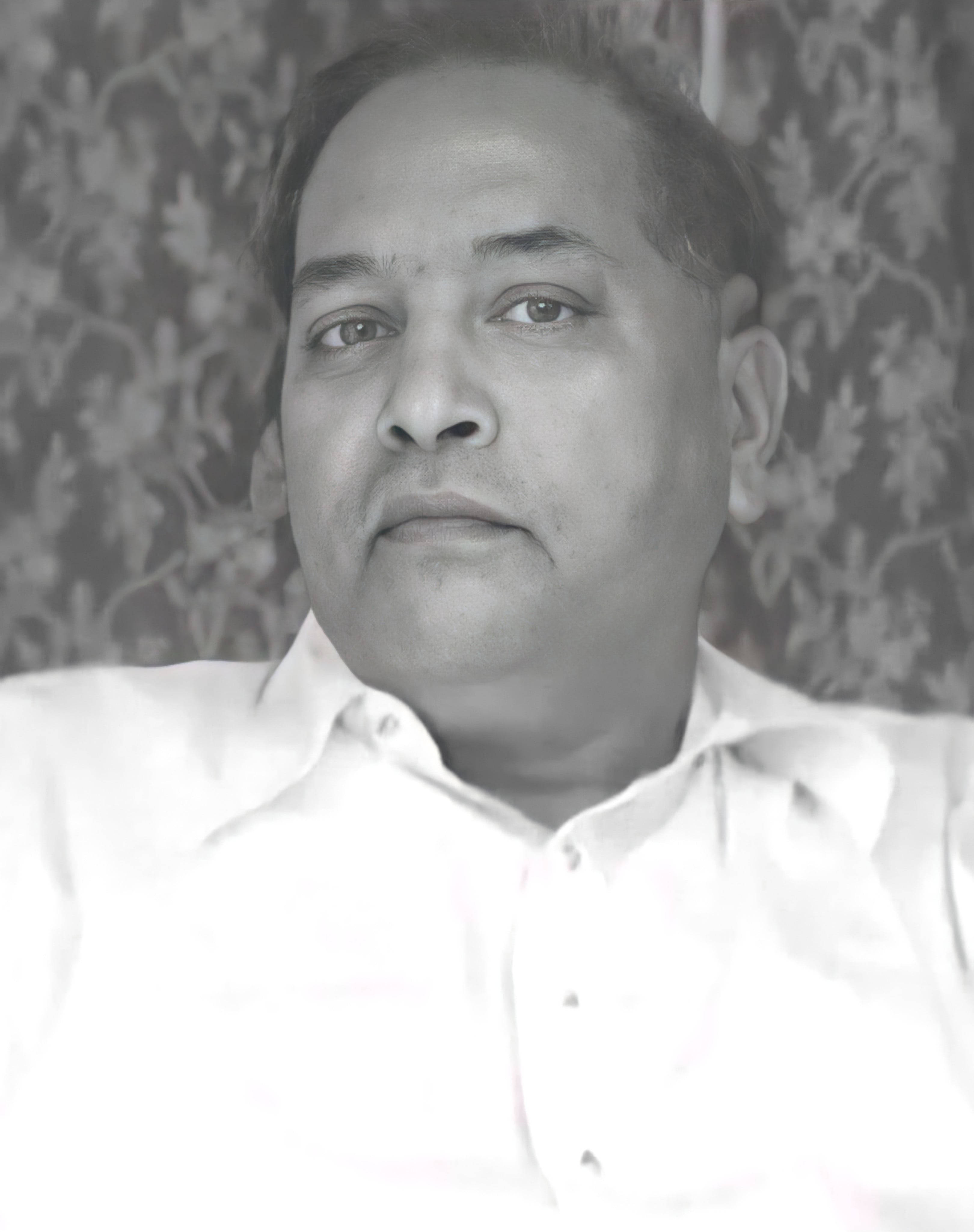 Ambedkar, white polo, black and white portrait, 4K Phone Wallpaper