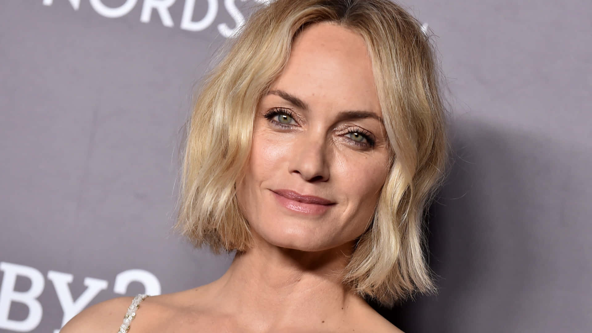 Amber Valletta, red carpet event, gray backdrop, Full HD Desktop Wallpaper