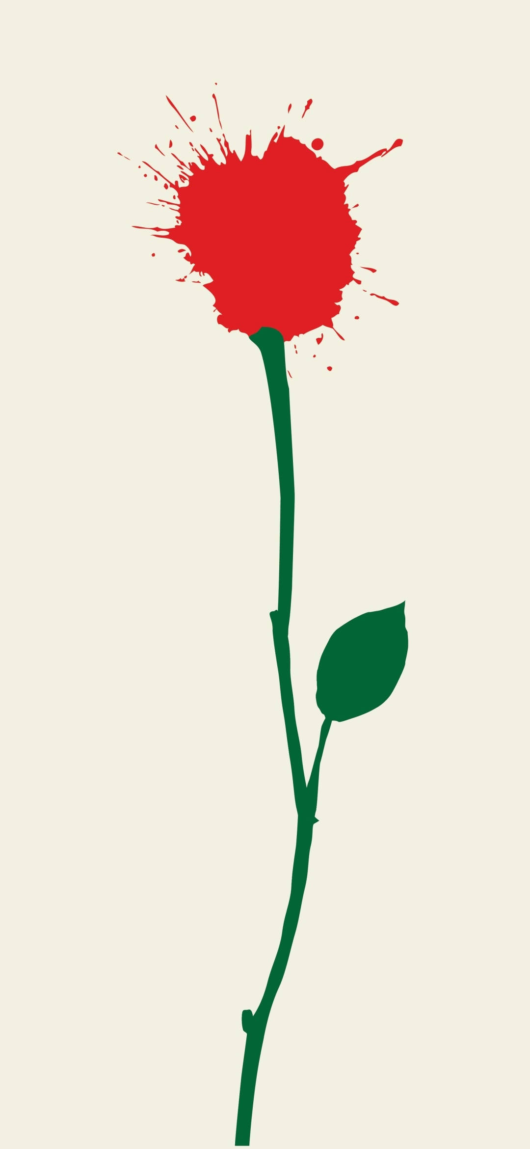 American Beauty, rose, red paint splatter, Full HD Phone Wallpaper