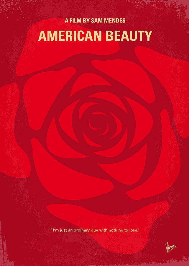 American Beauty, red rose, text for 'American Beauty', SD Phone Wallpaper