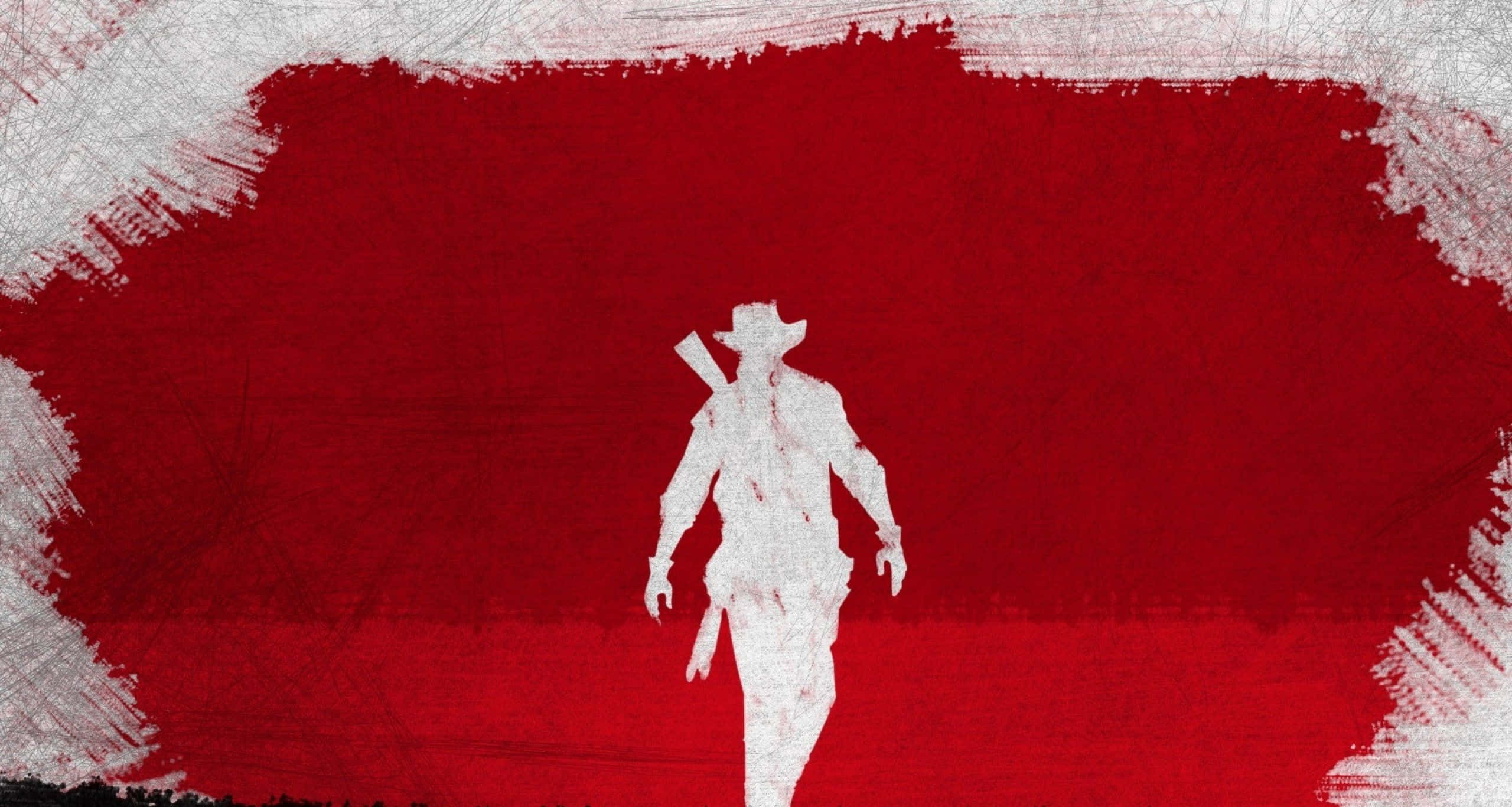 western cowboy, cowboy, rifle, 2K Desktop Wallpaper