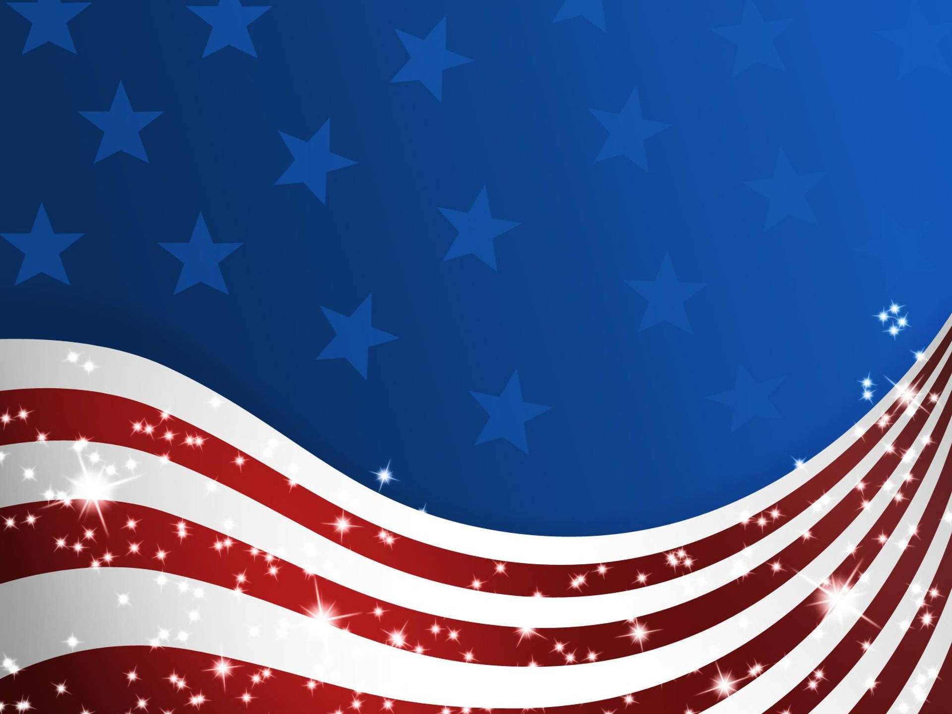 American flag, stars, transparent texture, Full HD Desktop Wallpaper