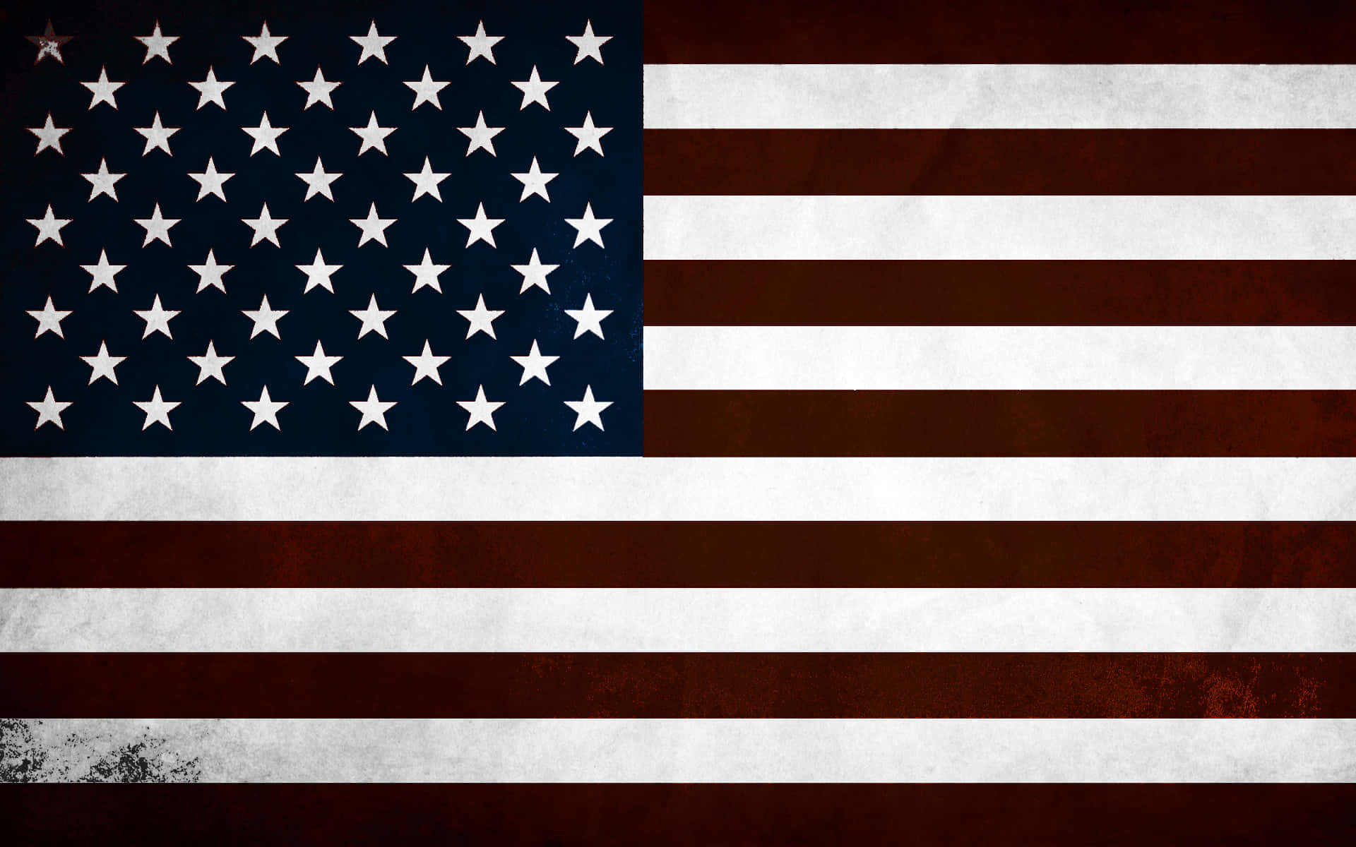 American Flag, faded stars, faded stripes, Full HD Desktop Wallpaper