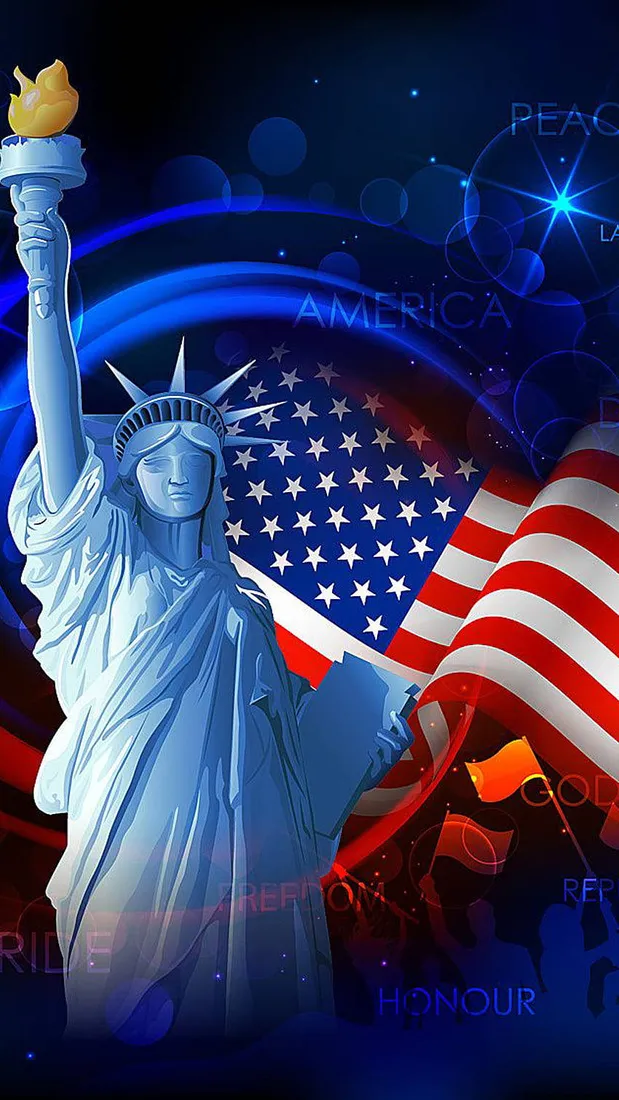 American Flag Cool iPhone
