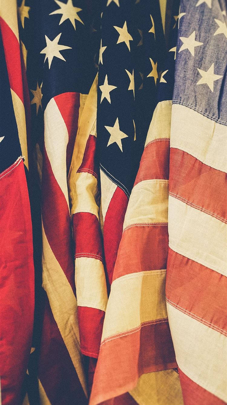 American Flag, stars and stripes, weathered, HD Phone Wallpaper