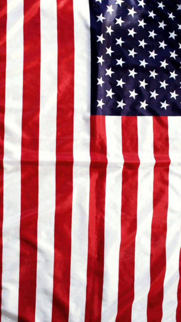 American Flag iPhone, red white stripes, blue field, SD Phone Wallpaper