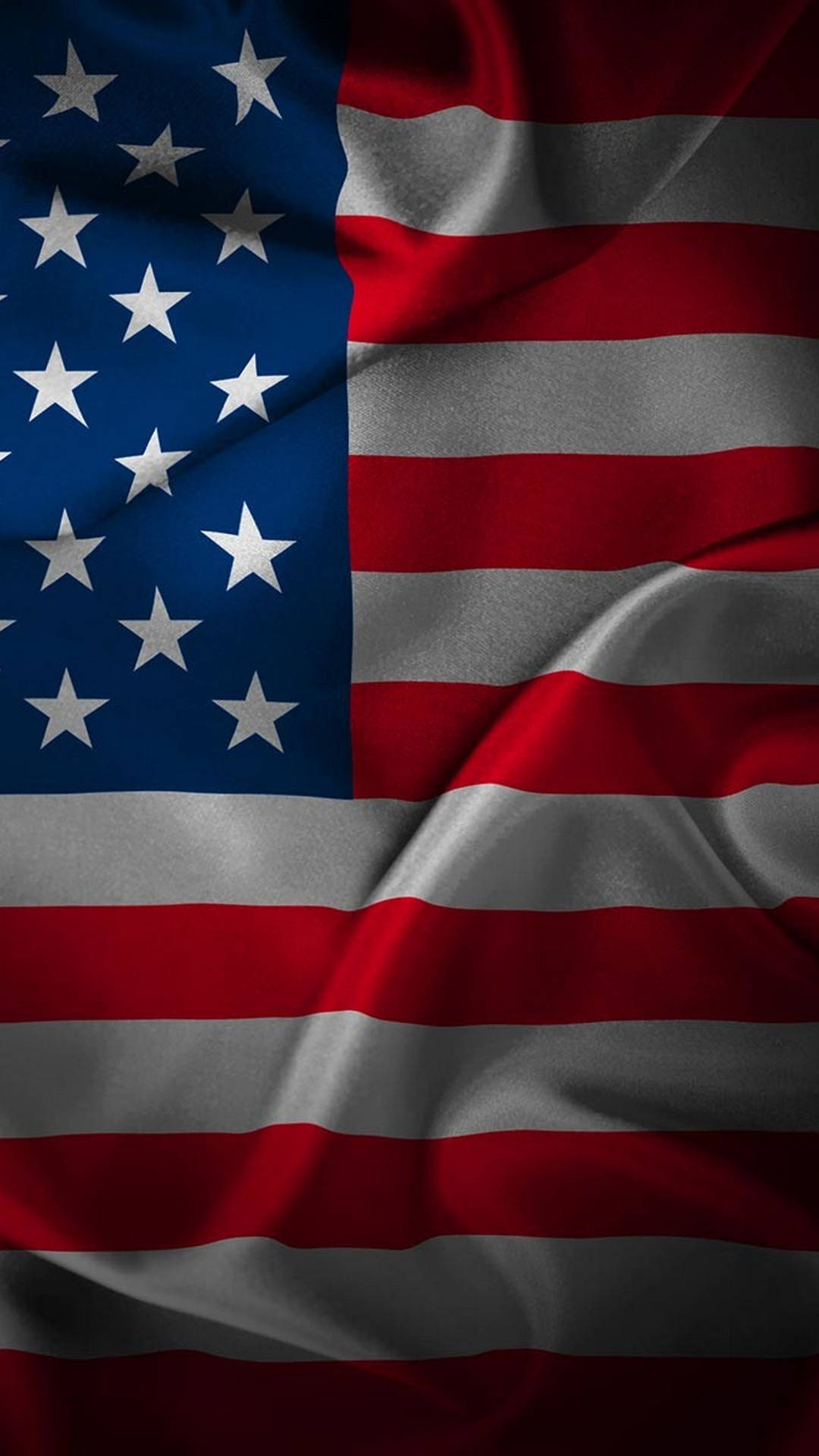 American Flag, red white and blue, stars and stripes, Full HD Phone Wallpaper