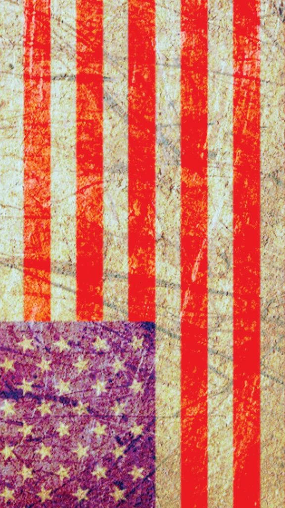 American Flag iPhone, vintage, tattered, SD Phone Wallpaper