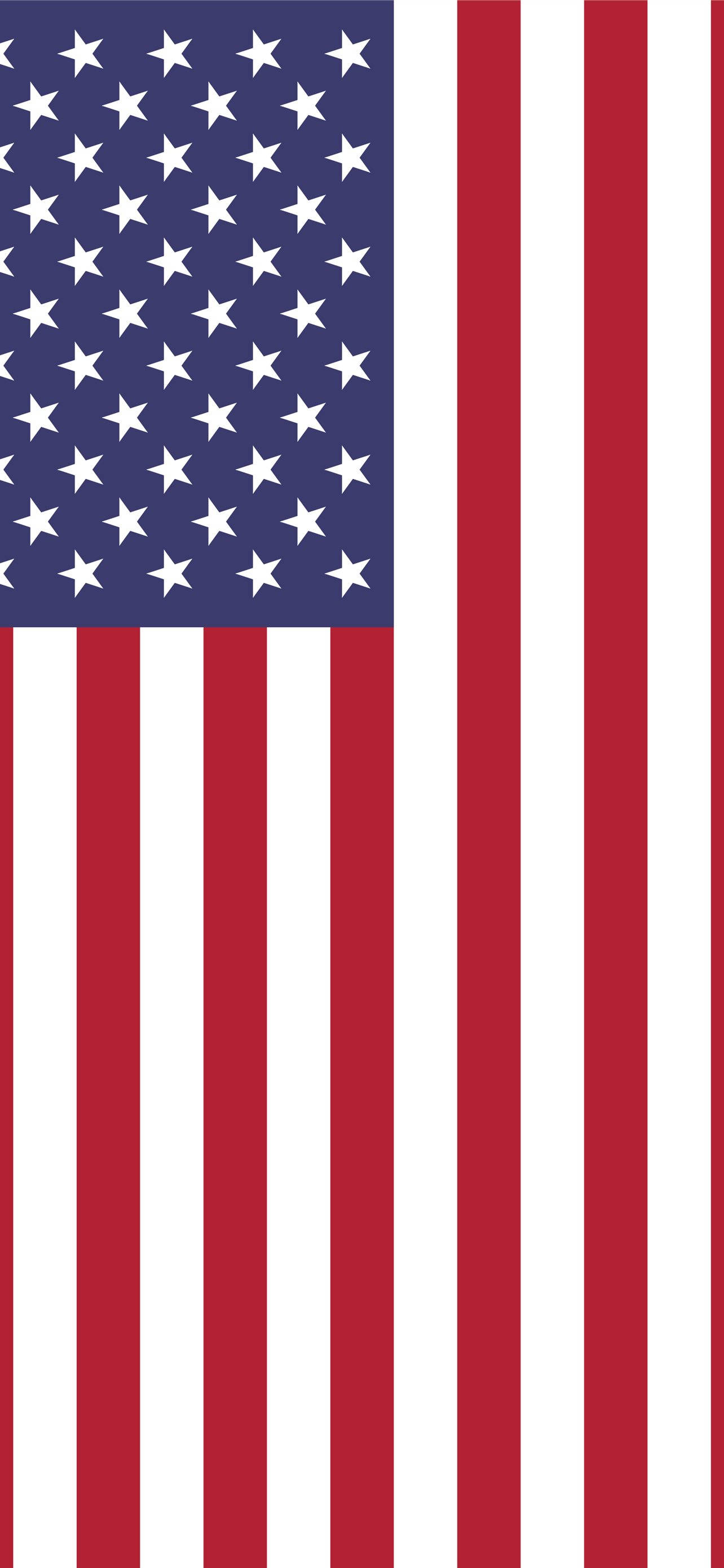 American flag, red white and blue, stars and stripes, 2K Phone Wallpaper