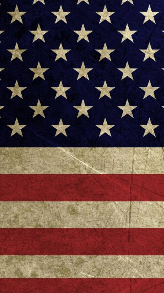 American Flag, close up shot, iPhone, SD Phone Wallpaper