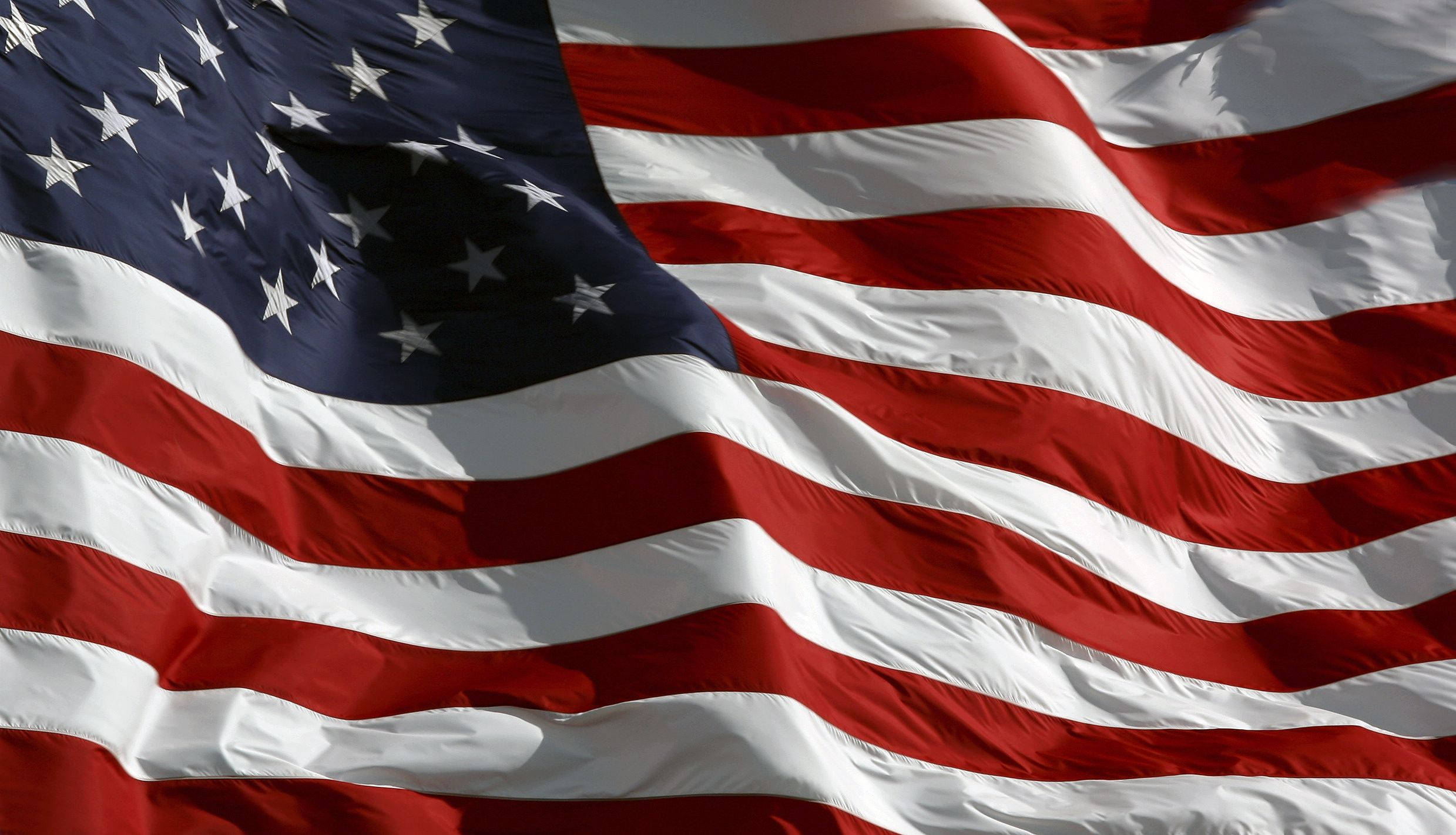 American flag, red white and blue, stars and stripes, Full HD Desktop Wallpaper