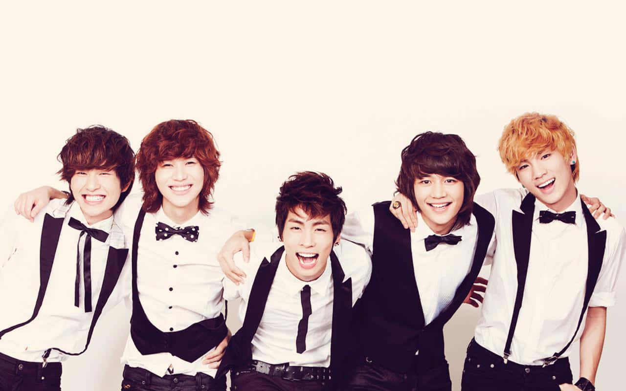 American Idol, white shirts, black vests, HD Desktop Wallpaper