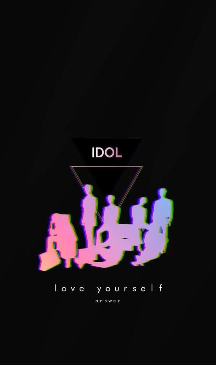 The Idol, glowing triangle, IDOL, SD Phone Wallpaper