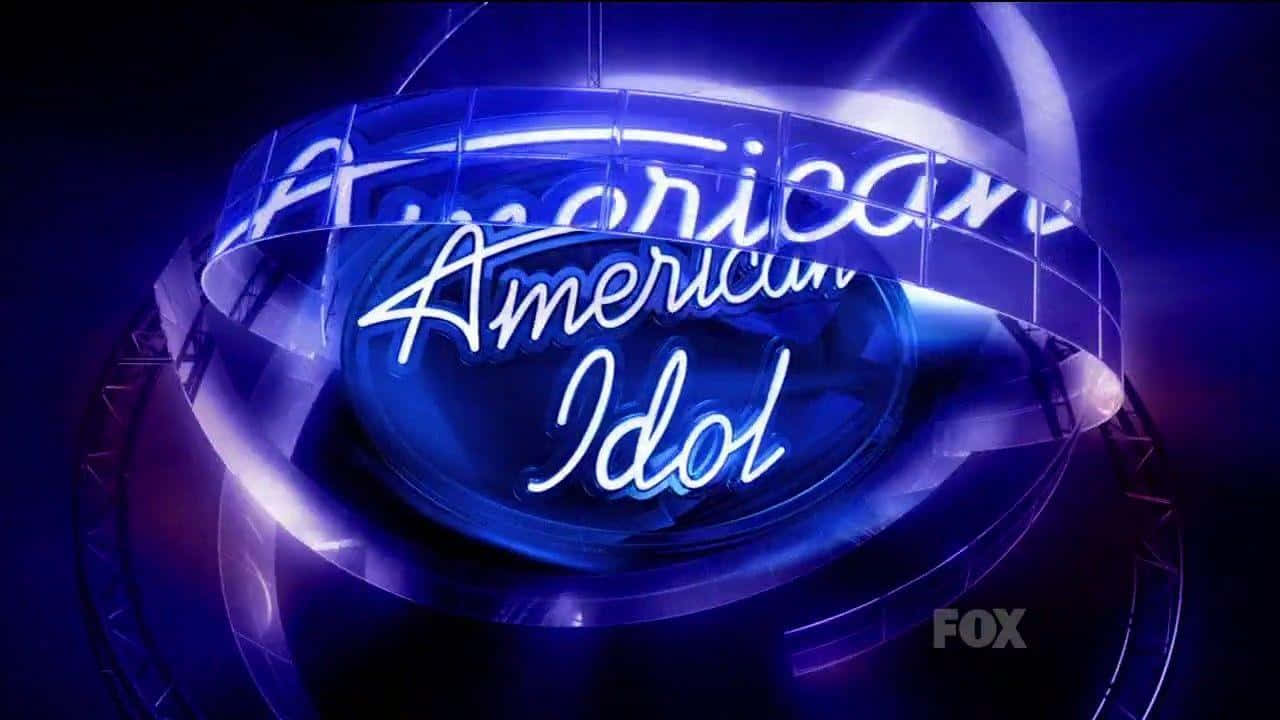 American Idol, glowing blue neon, futuristic glass sphere, HD Desktop Wallpaper