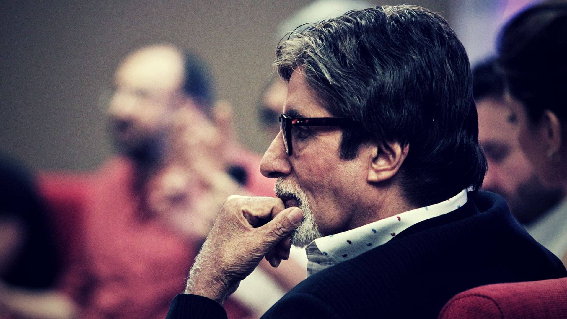 Amitabh Bachchan, red chair, glasses, Full HD Desktop Wallpaper