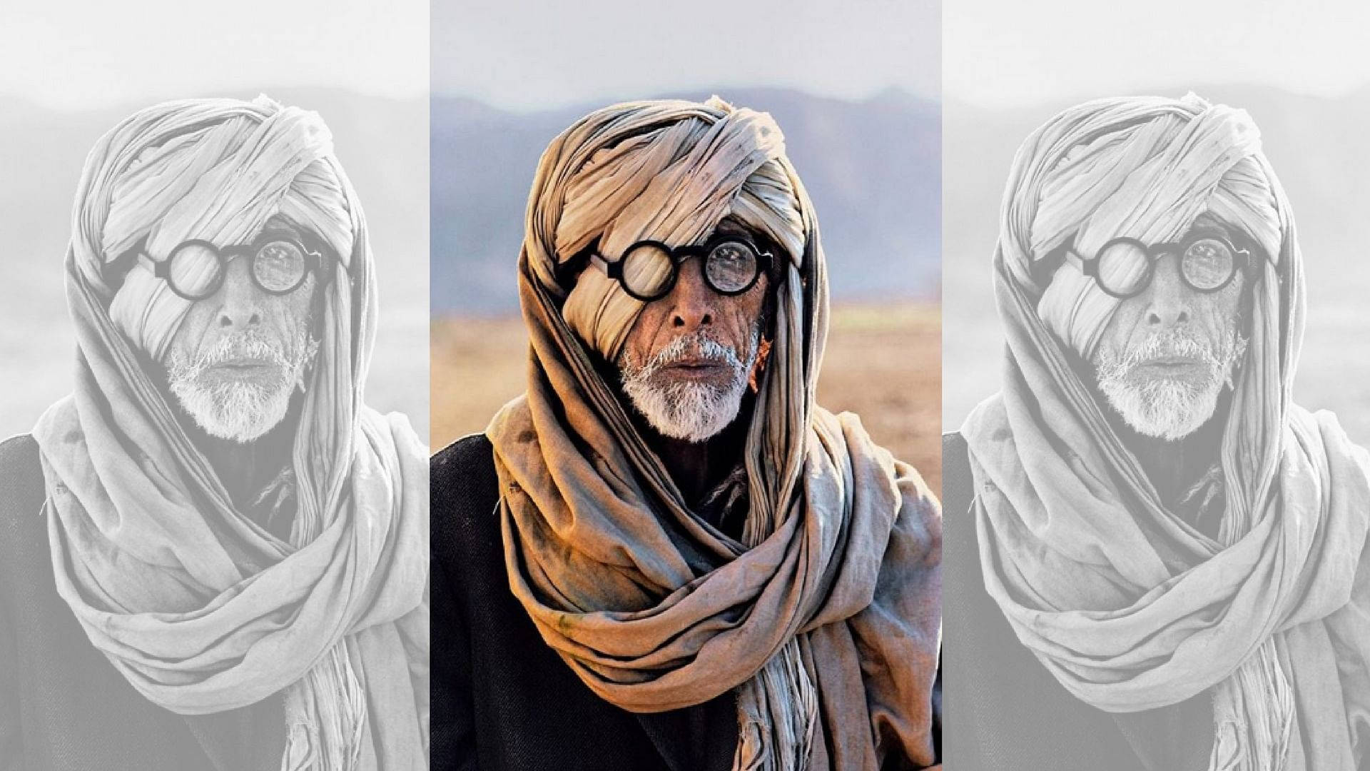 Amitabh Bachchan, turban, round glasses, Full HD Desktop Wallpaper