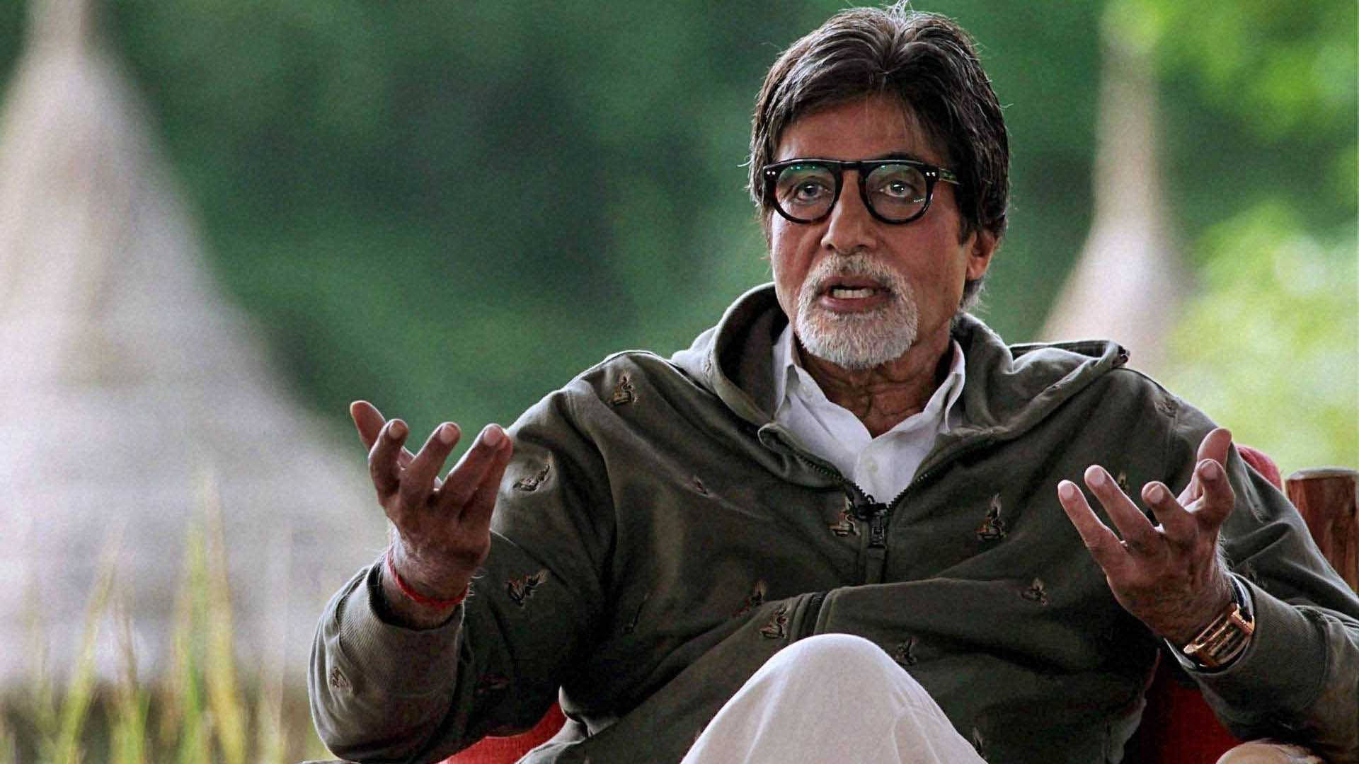 Amitabh Bachchan, glasses, beard, Full HD Desktop Wallpaper