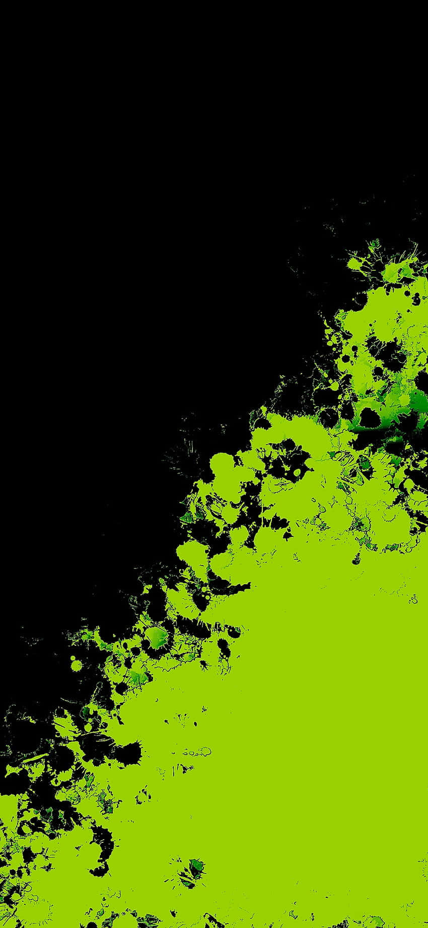 Amoled S, green paint, lime green, HD Phone Wallpaper