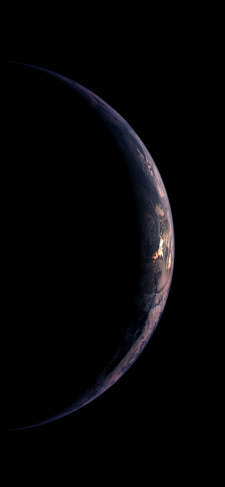 iPhone X, AMOLED, Planet Surface, HD Phone Wallpaper