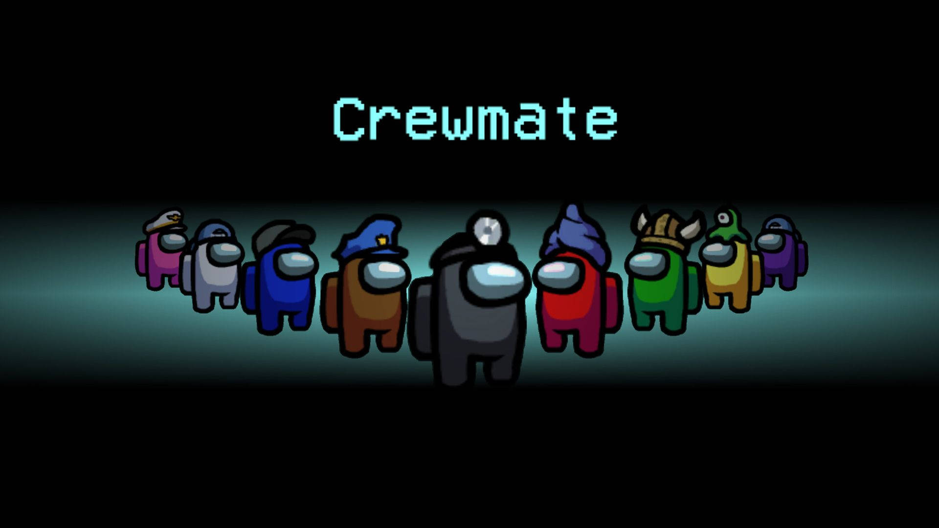 Among Us, 4K, pixelated crewmates, Full HD Desktop Wallpaper