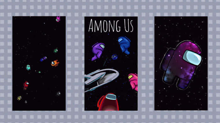 Among Us, Galaxy, space, SD Desktop Wallpaper