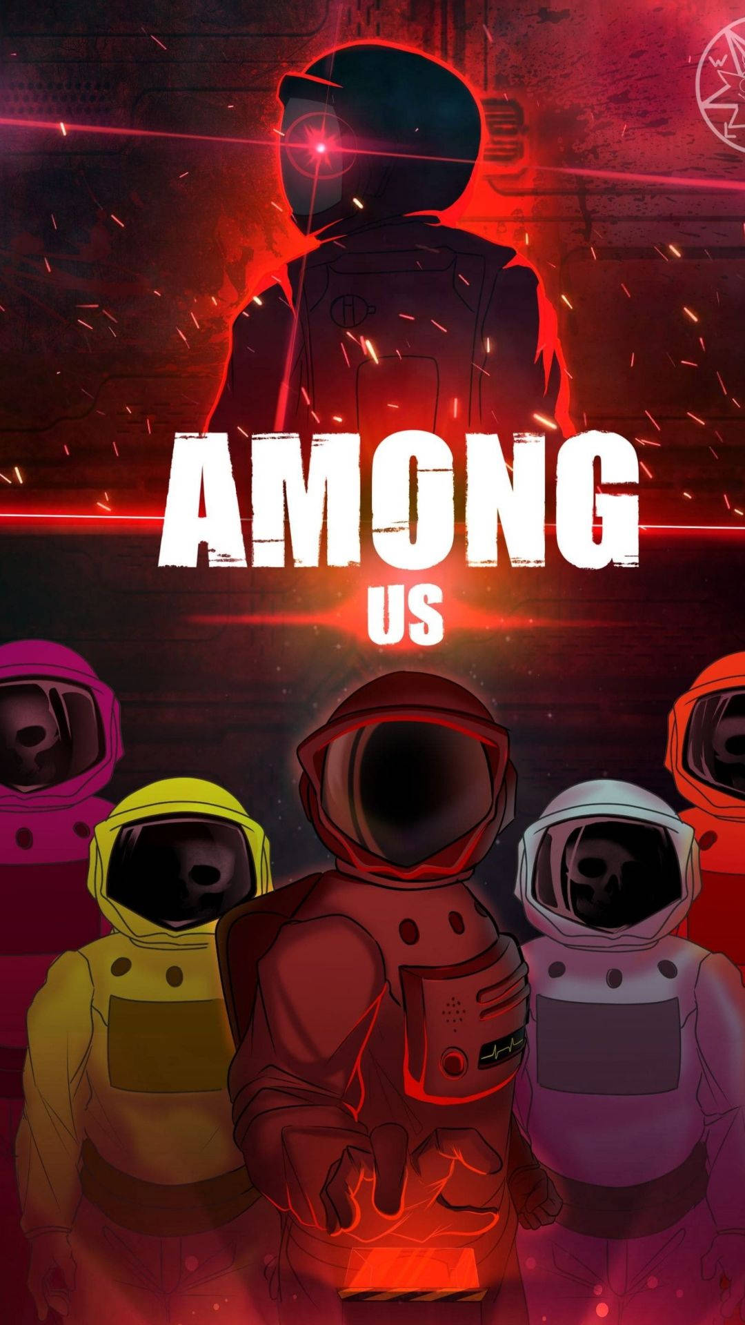 Among US Imposter, cinematic, iPhone, Full HD Phone Wallpaper