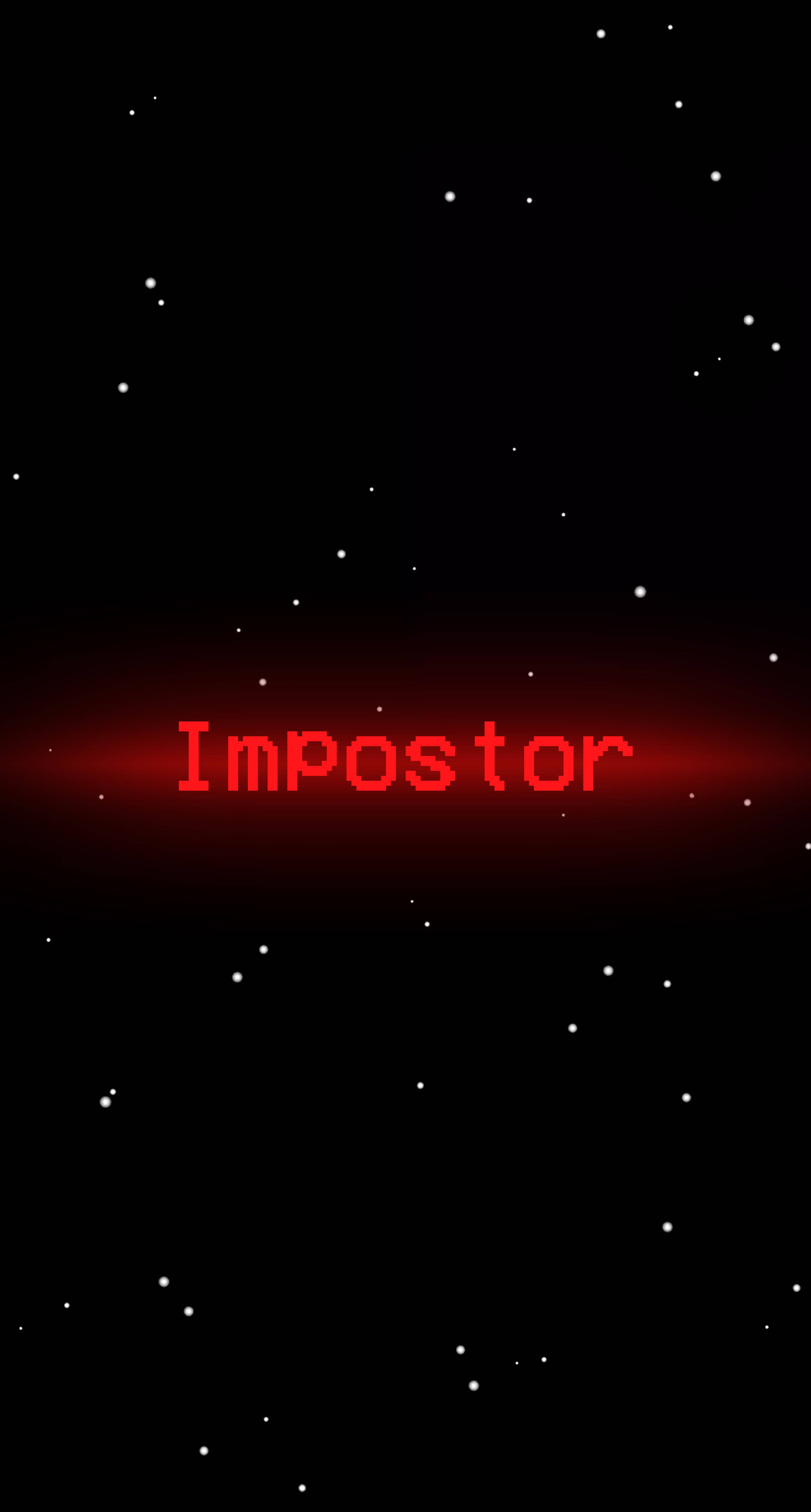 Among Us Impostor, red, text, 5K Phone Wallpaper