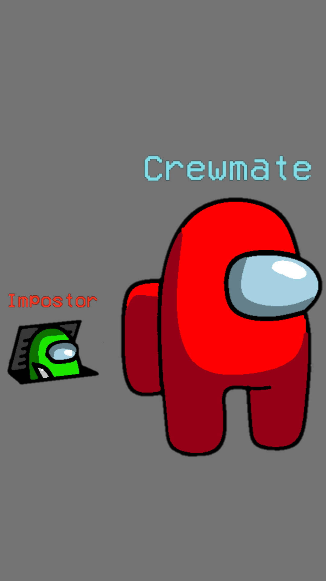 Among Us Impostor, red crewmate, green impostor, Full HD Phone Wallpaper