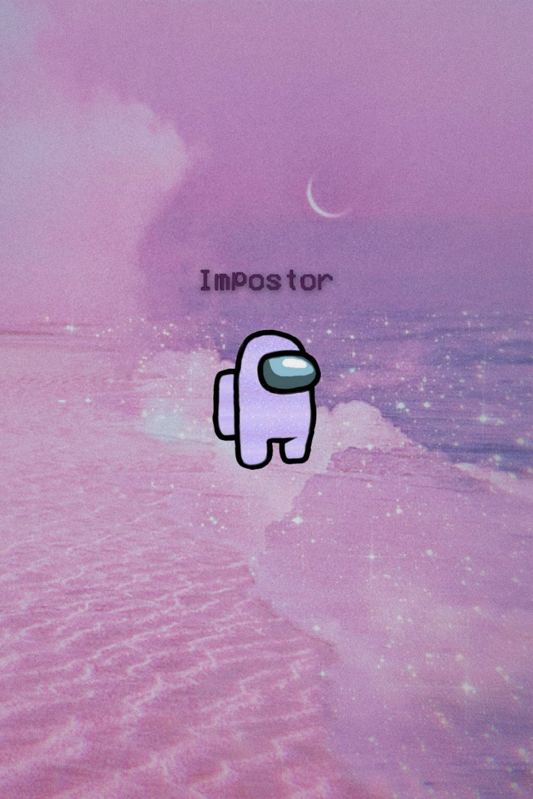 Among US Impostor, purple astronaut, Impostor, HD Phone Wallpaper