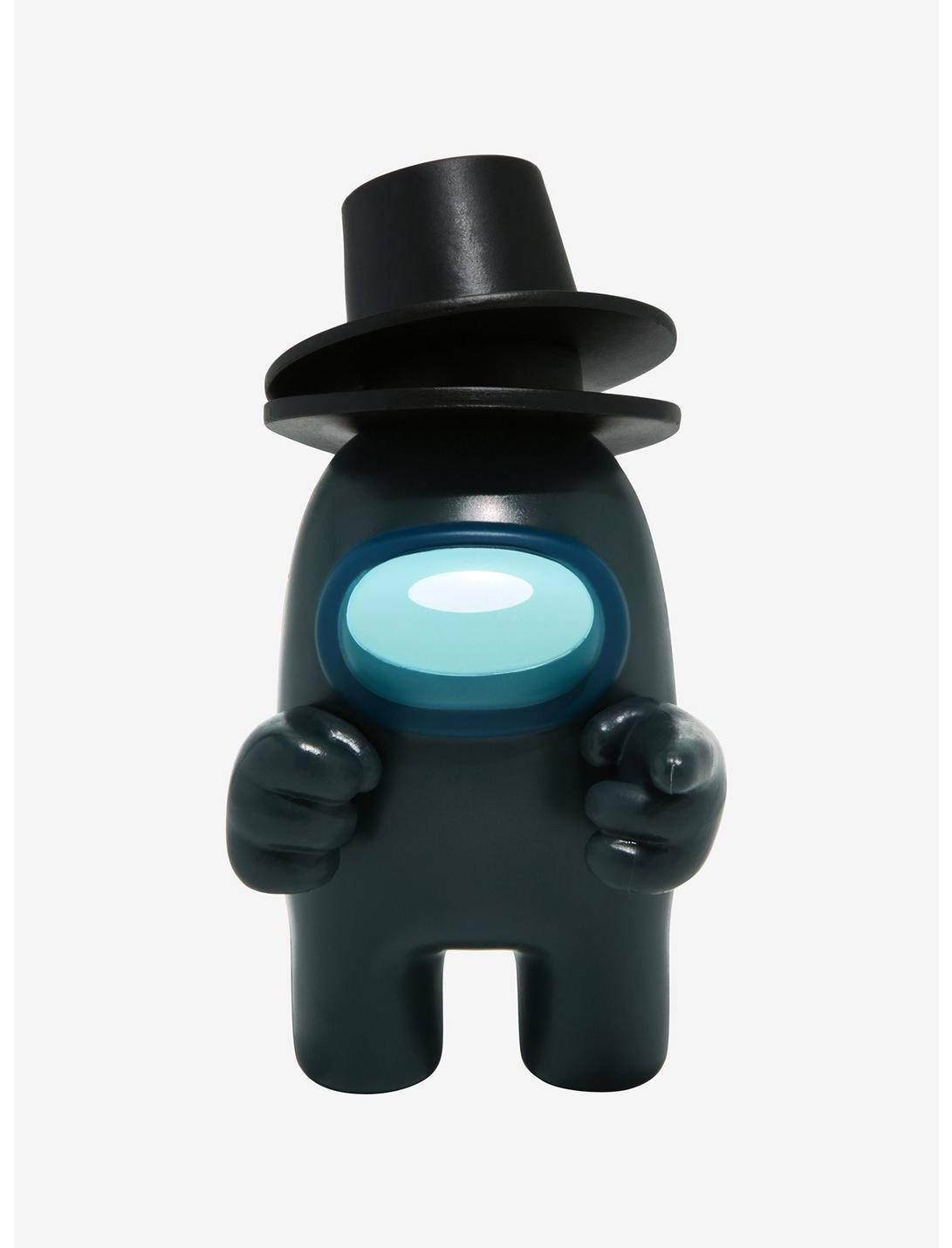 Among Us, black, top hat, HD Phone Wallpaper