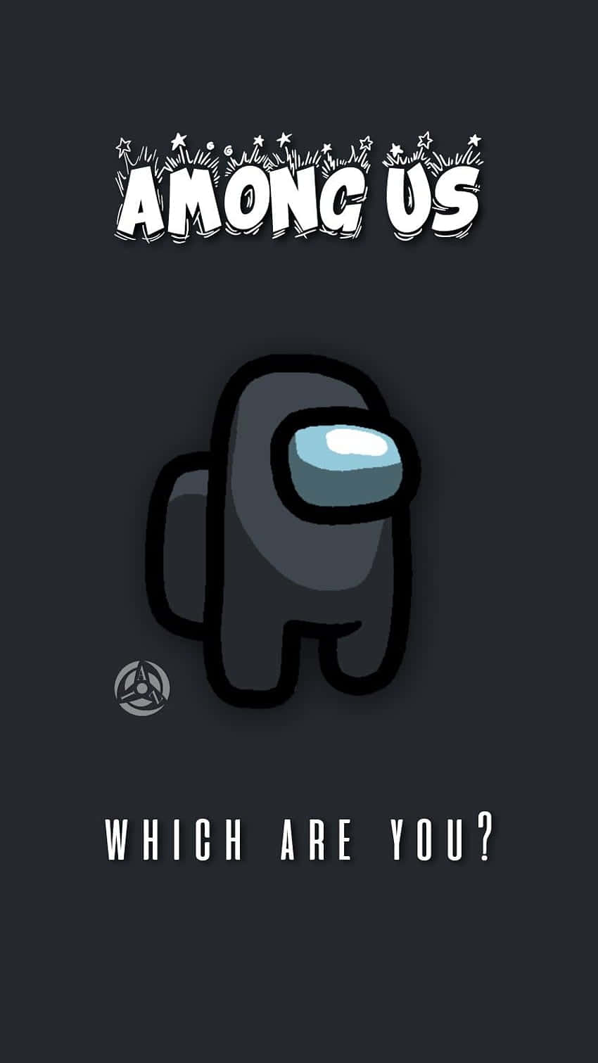 Among Us, gray Among Us crewmate, blue visor, HD Phone Wallpaper